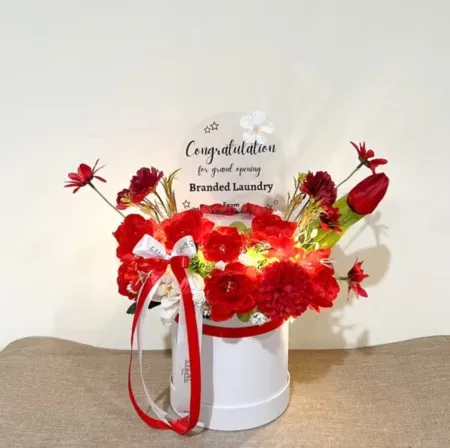 Bloom Box Akrilik Ucapan Grand Opening Bengkulu