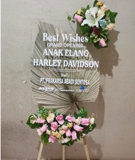 Papan Akrilik Ucapan Grand Opening Bengkulu